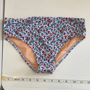J Crew Crewcuts Bikini Bottom Swimwear with Floral‎ Trim